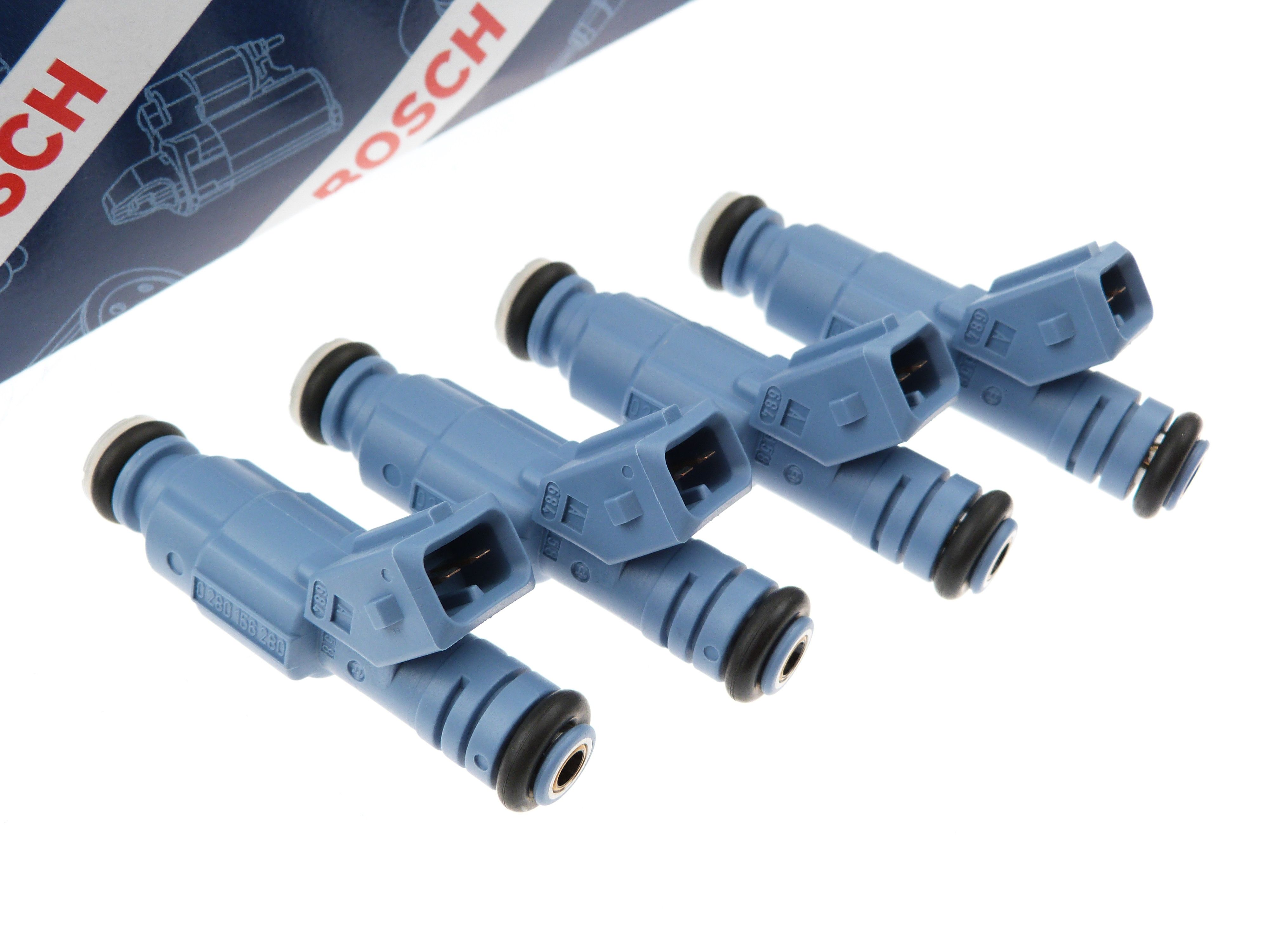 Einspritzventil Bosch blau 0280156280-4x Einspritzventil Bosch blau 0280156280-4x